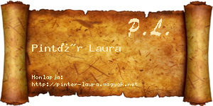 Pintér Laura névjegykártya